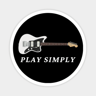 Play Simply Offset Style Electric Guitar Magnet